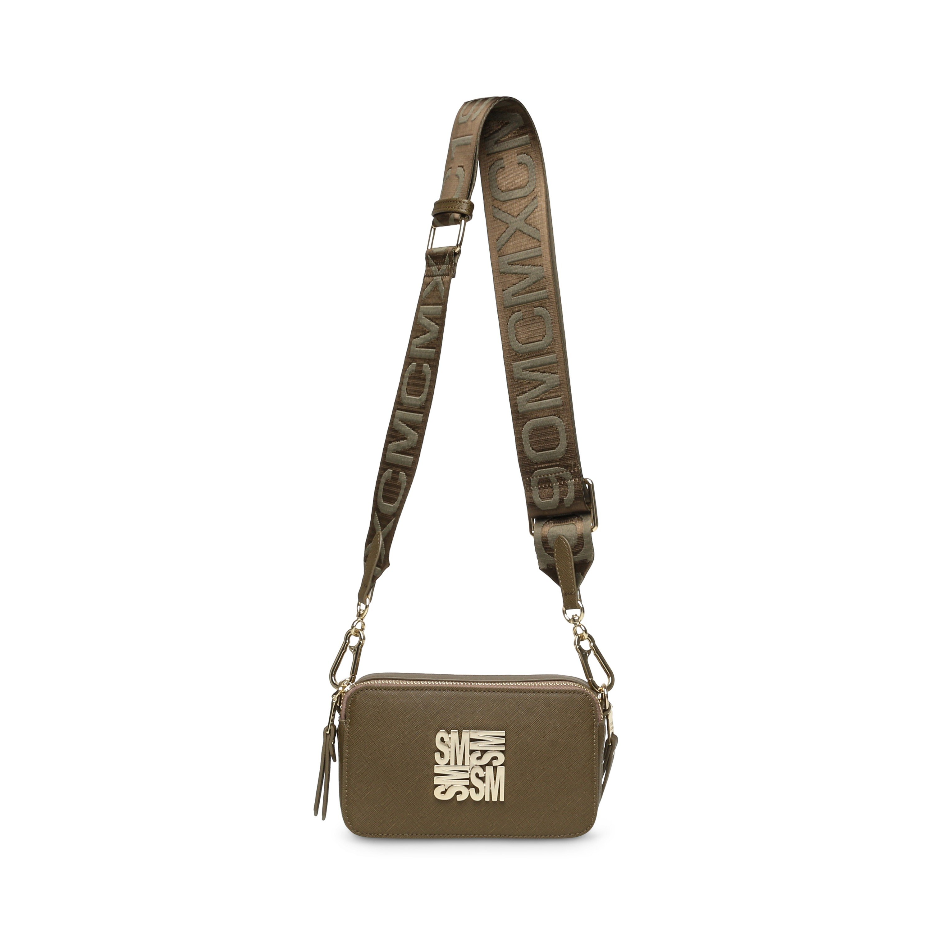 BRISA-2 Olive/Gold Crossbody