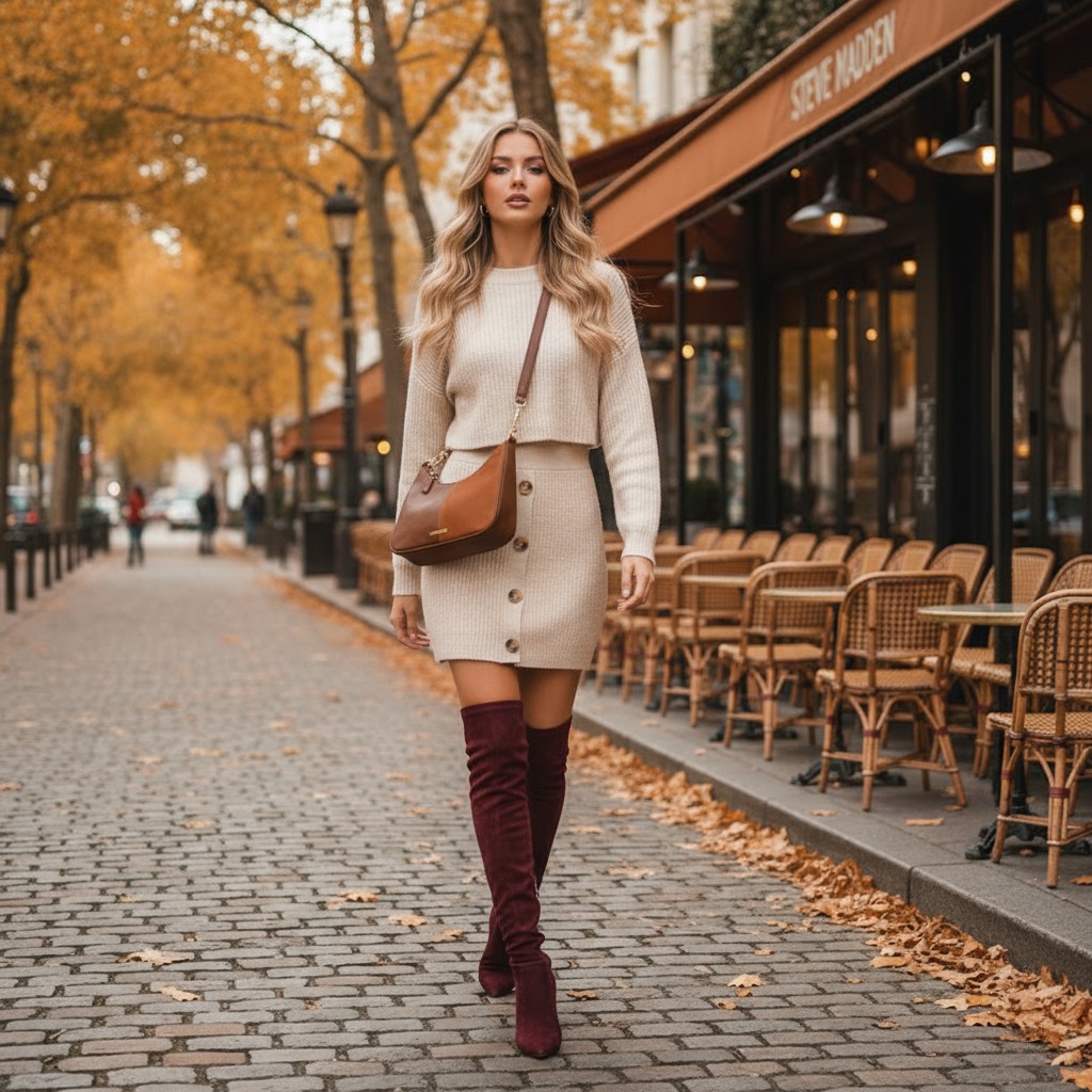 BSHI Cognac/Gold Crossbody