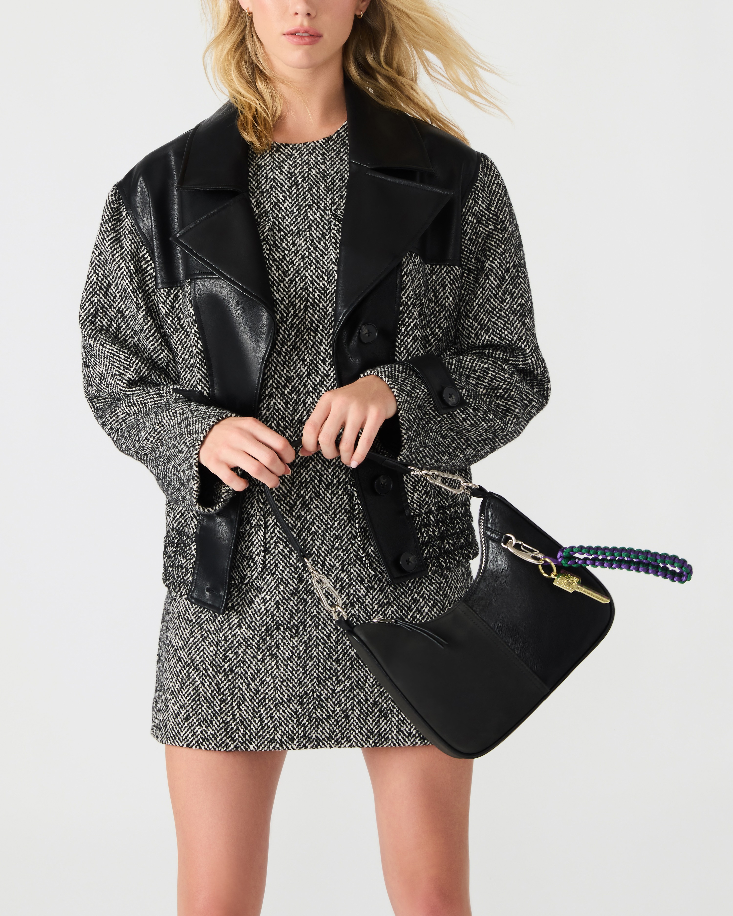 BSHI Black/Silver Crossbody