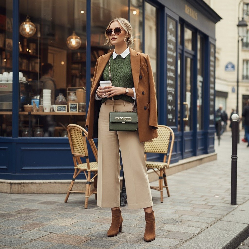 BSTAKES-2 Olive/Gold Crossbody