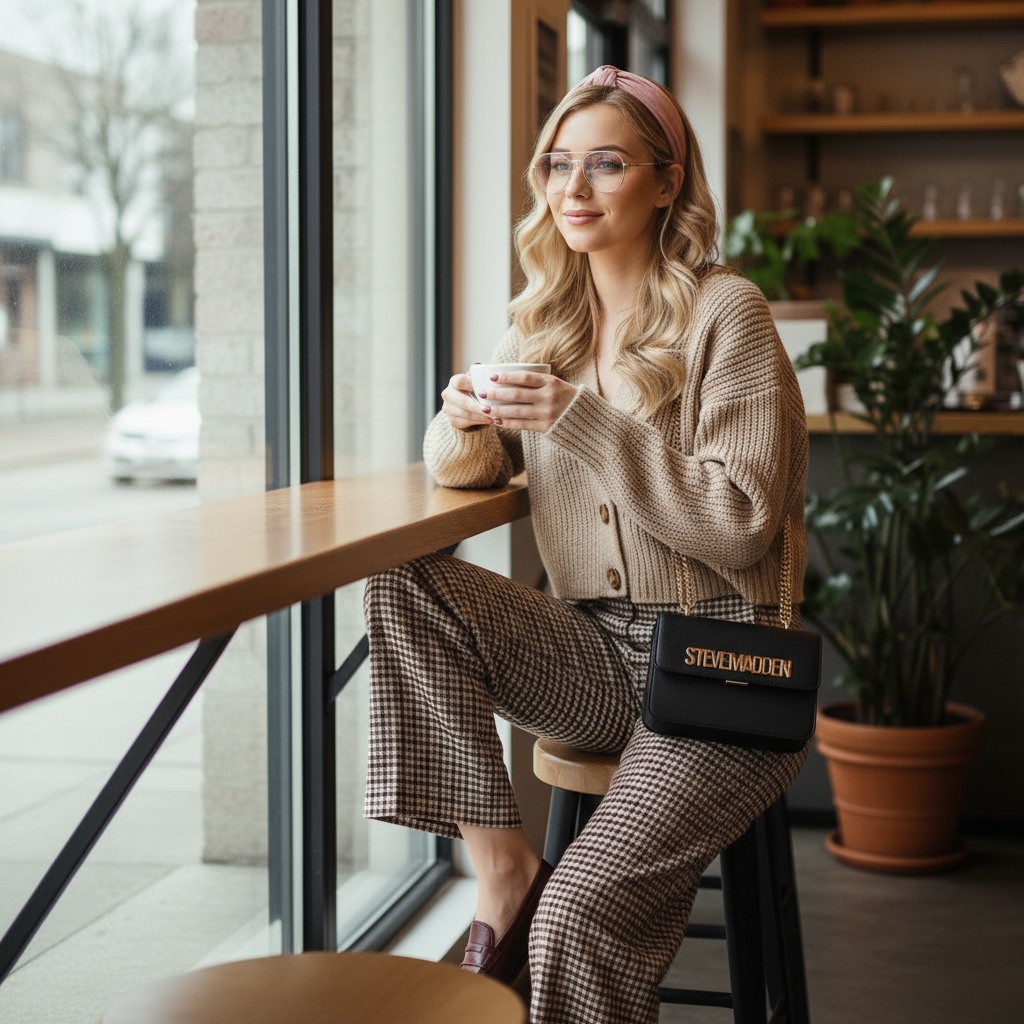 BSTAKES-2 Black/Gold Crossbody