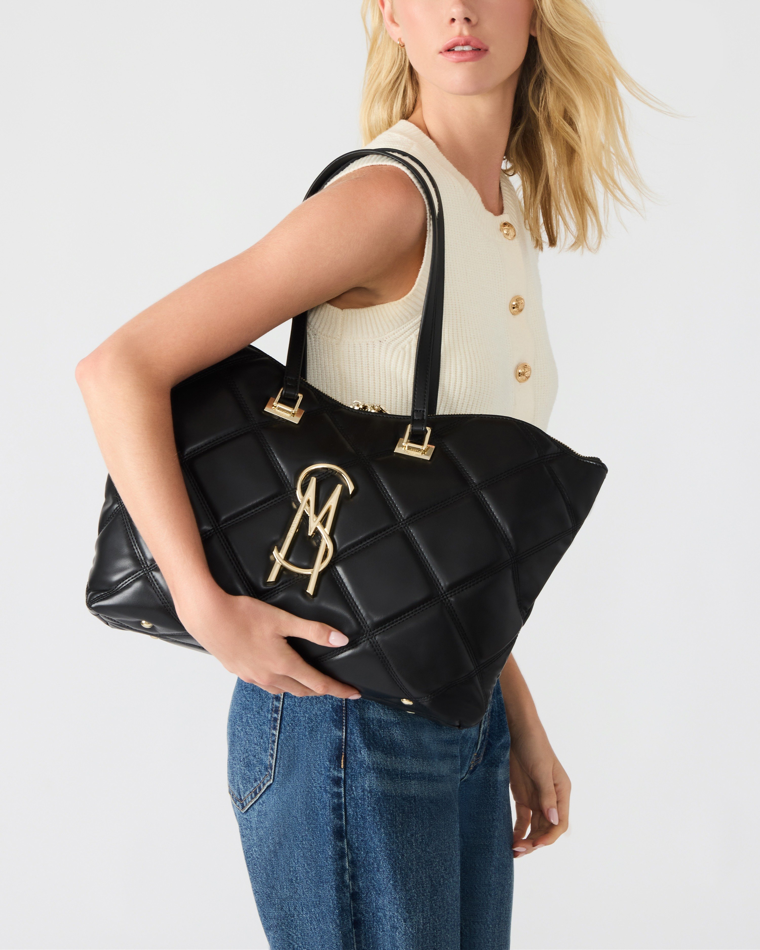 BVUSE Black/Gold Tote