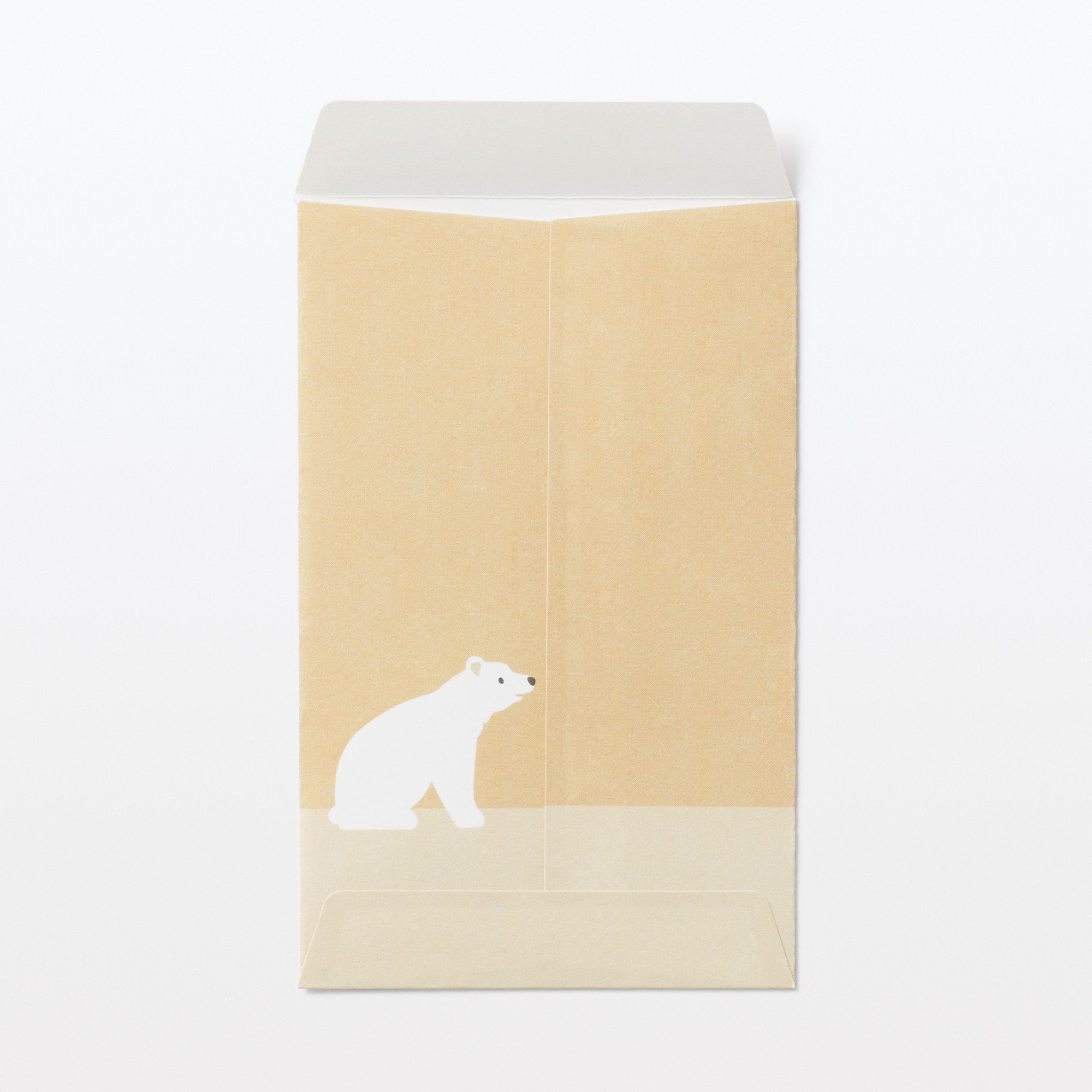 Bamboo paper Petit envelope Polar bear