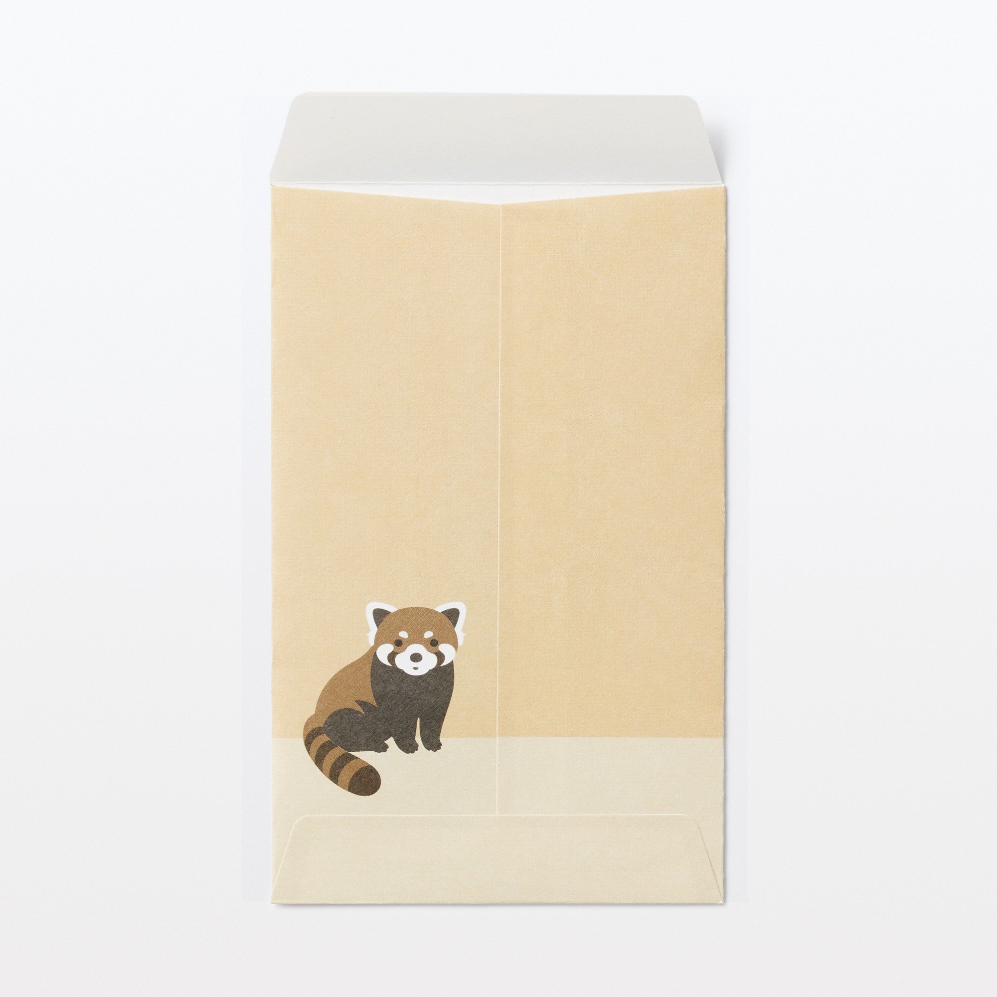 Bamboo paper Petit envelope Red panda
