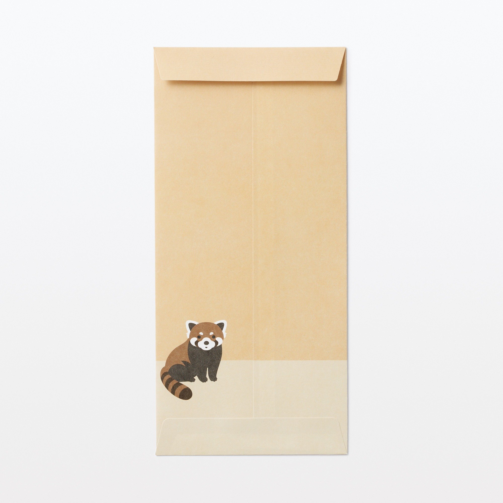 Bamboo paper Petit envelope Red panda