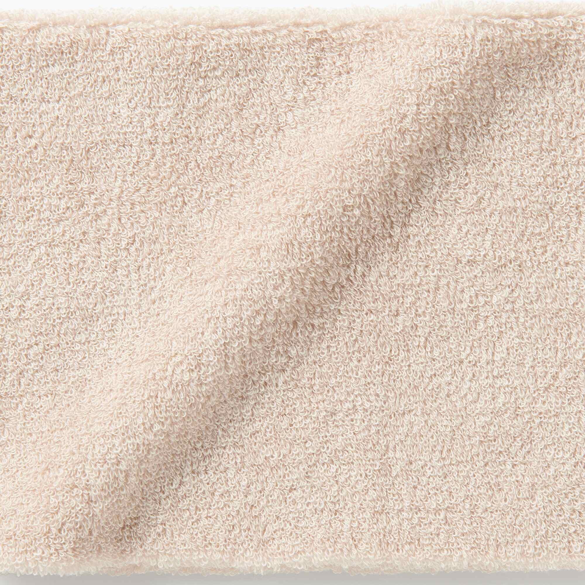 Pile hair turban Wide