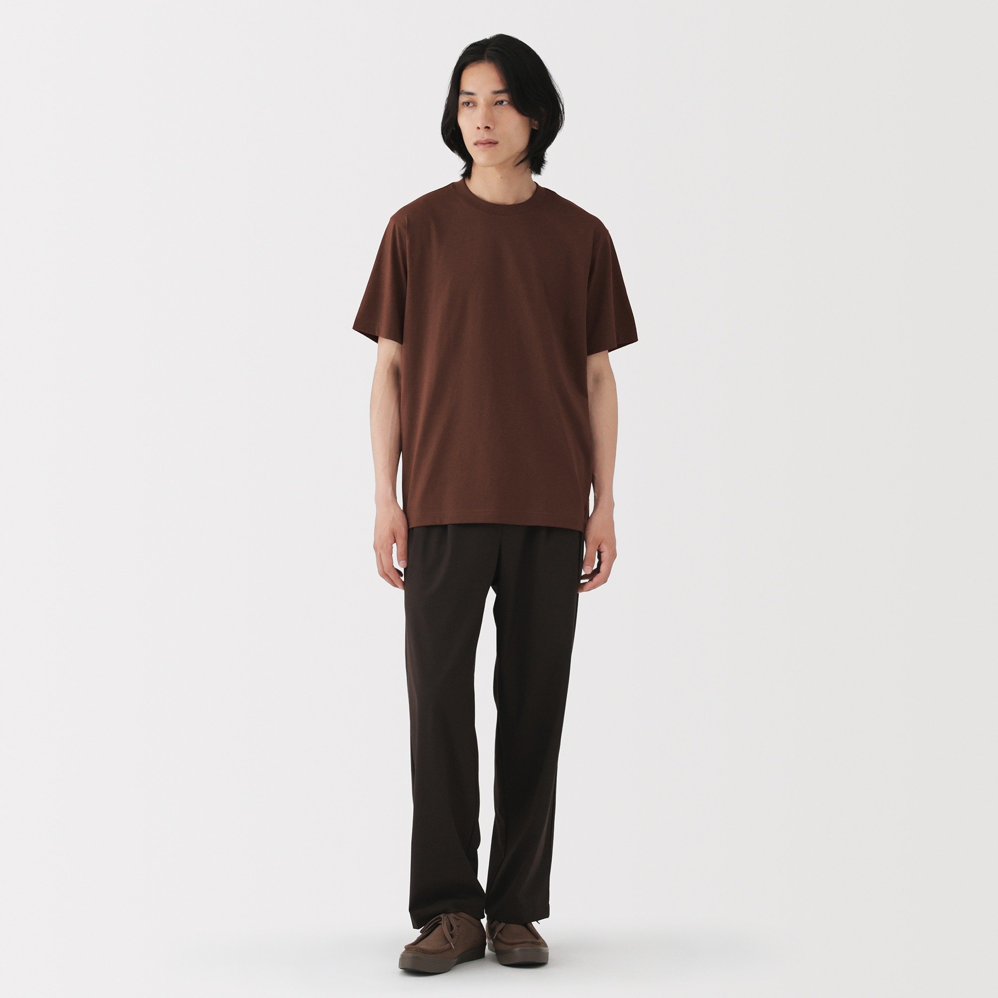 M's Jersey crew neck S/Slv T-shirt (ASEAN)