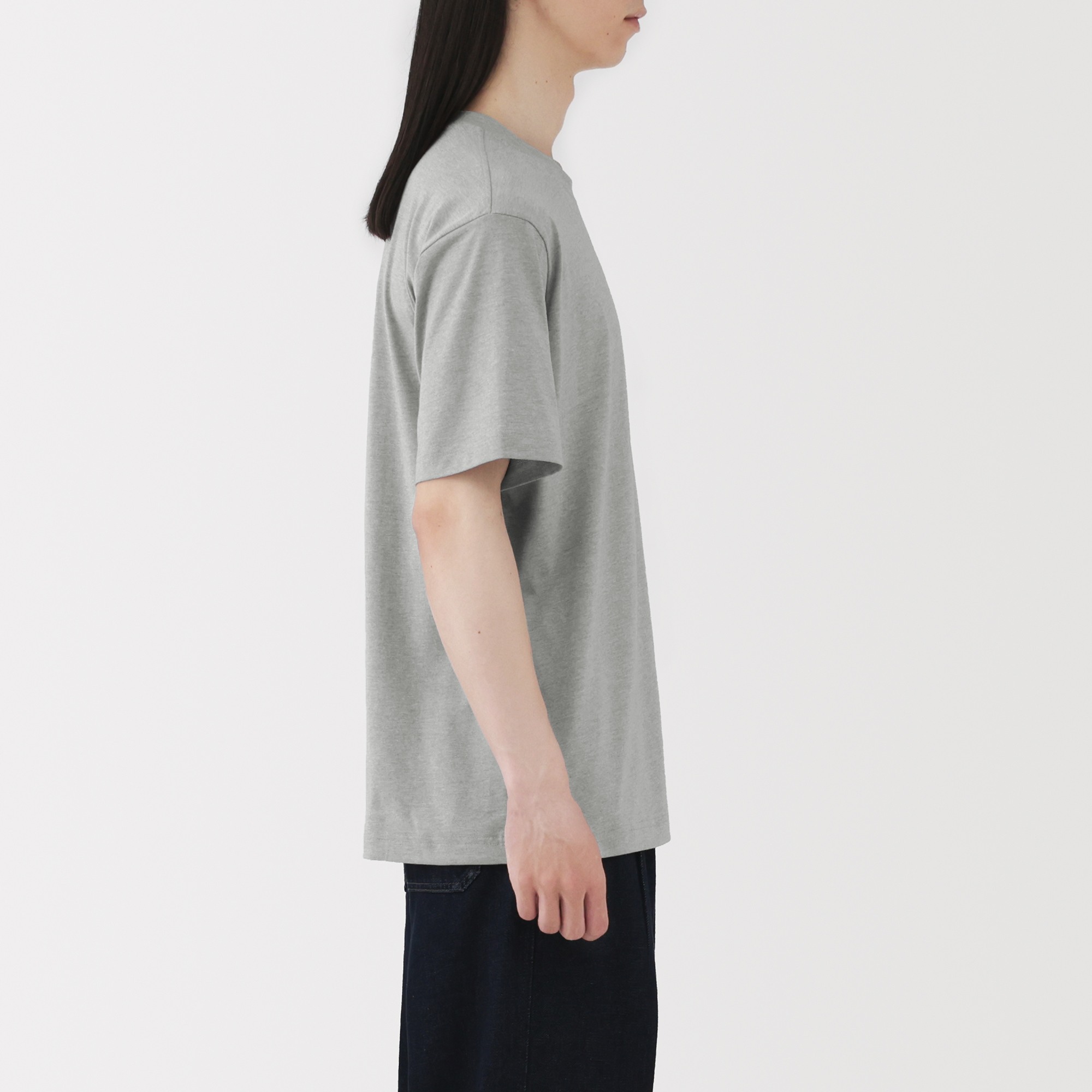 M's Jersey crew neck S/Slv T-shirt (ASEAN)