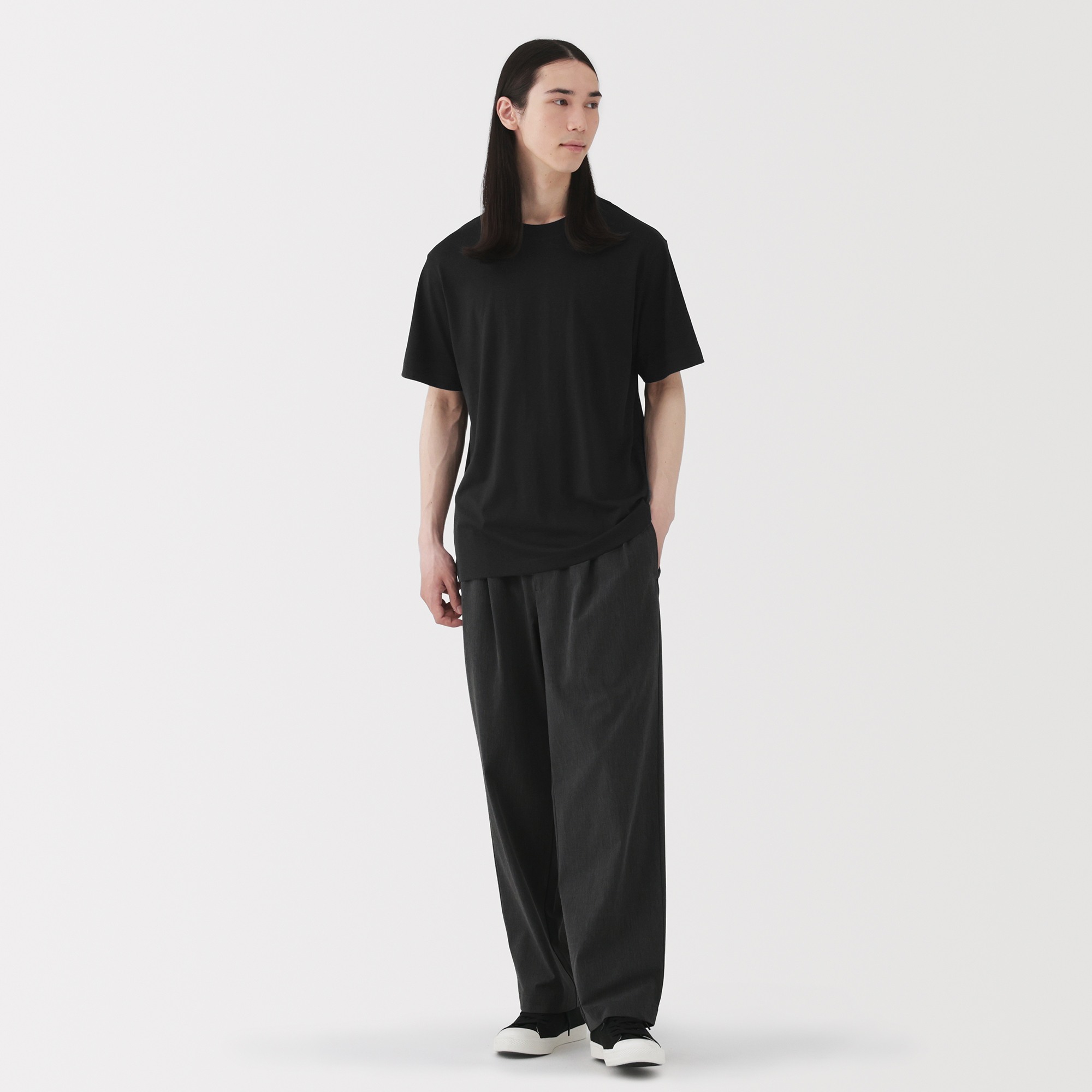 M's Jersey crew neck S/Slv T-shirt (ASEAN)