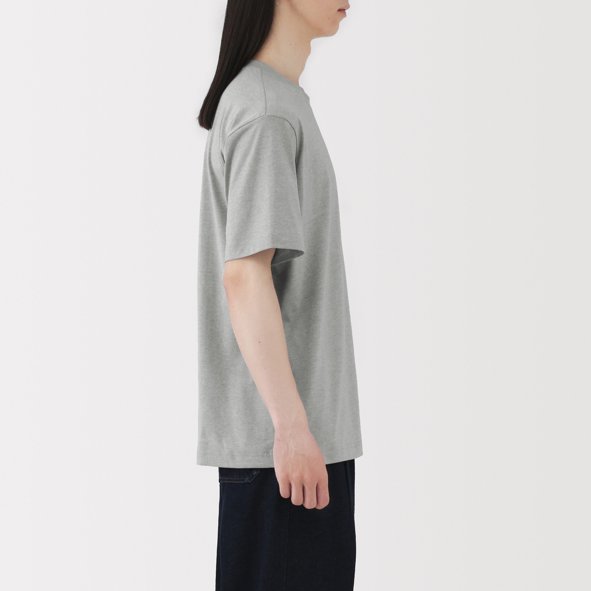 M's Jersey crew neck S/Slv T-shirt (ASEAN)