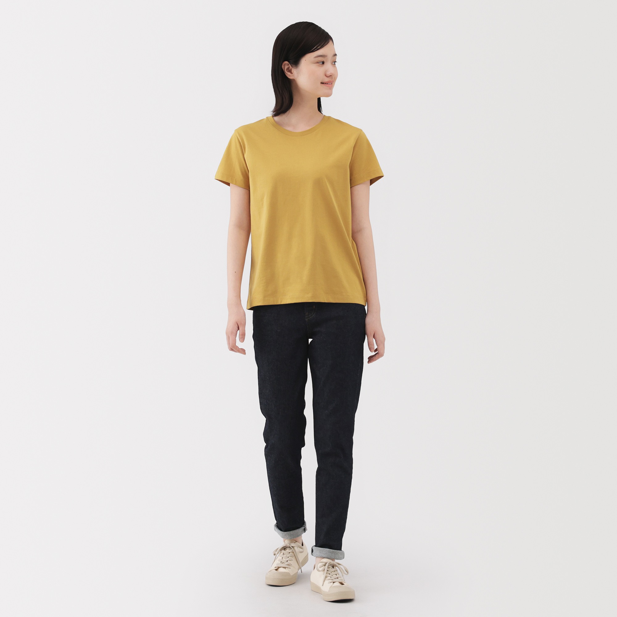 W's Jersey crew neck S/Slv T-shirt(ASEAN)