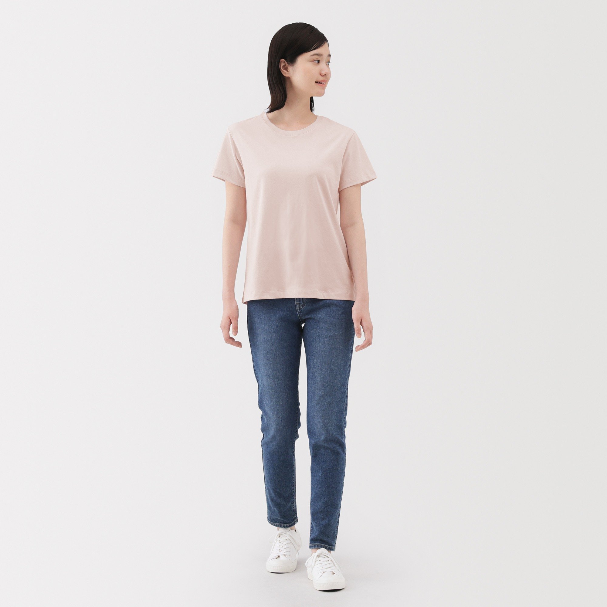 W's Jersey crew neck S/Slv T-shirt(ASEAN)