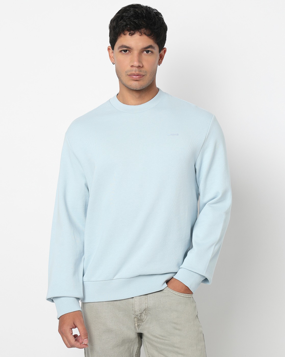 GAS | Regular Fit Sweatshirt with Signature Branding