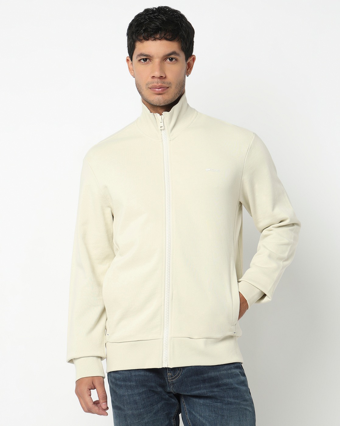 GAS | Regular Fit Sweatshirt with Signature Branding