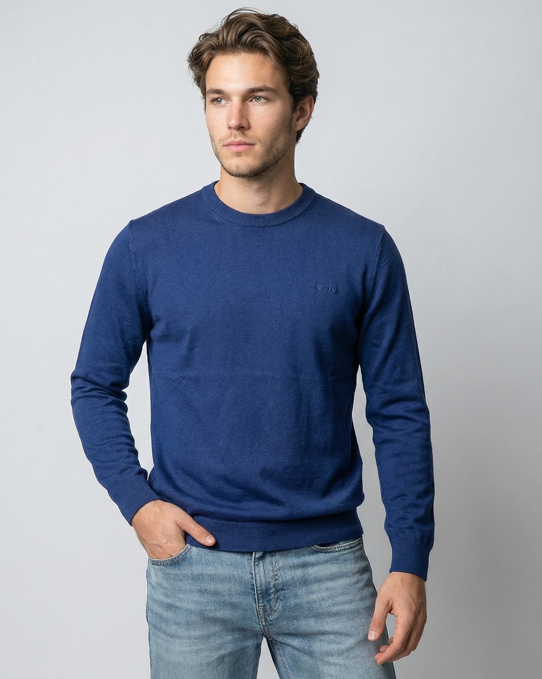 GAS | Regular Fit Pullover with Signature Branding