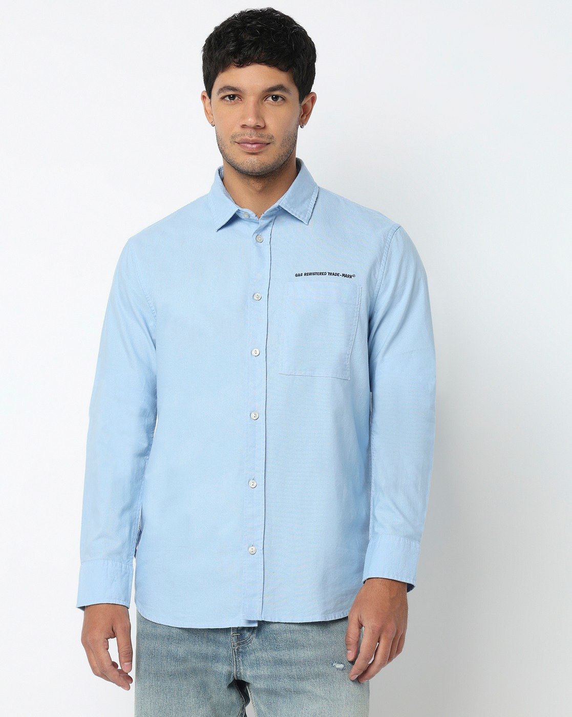GAS | Regular Fit Shirt with Signature Branding
