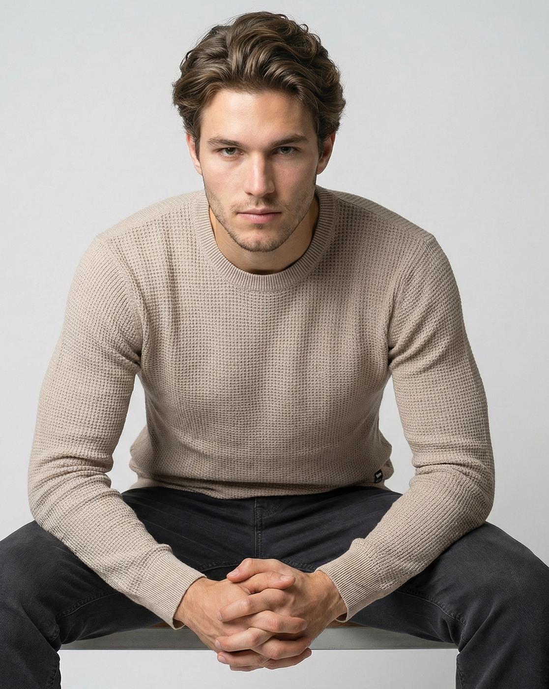 GAS | Regular Fit Pullover with Signature Branding