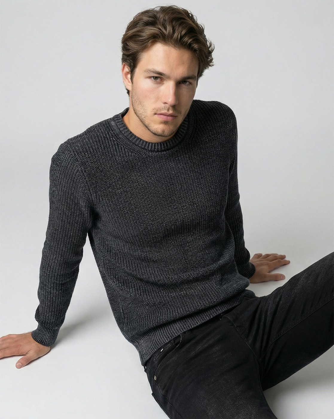 GAS | Regular Fit Pullover with Signature Branding