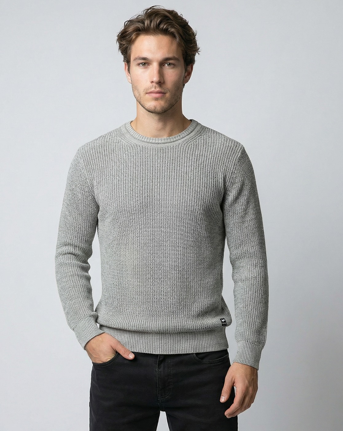 GAS | Regular Fit Pullover with Signature Branding