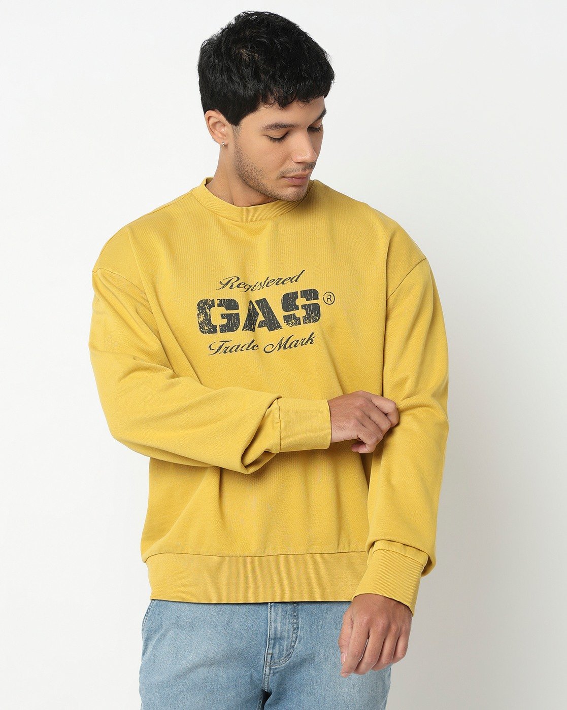 GAS | Relaxed Fit Sweatshirt with Signature Branding