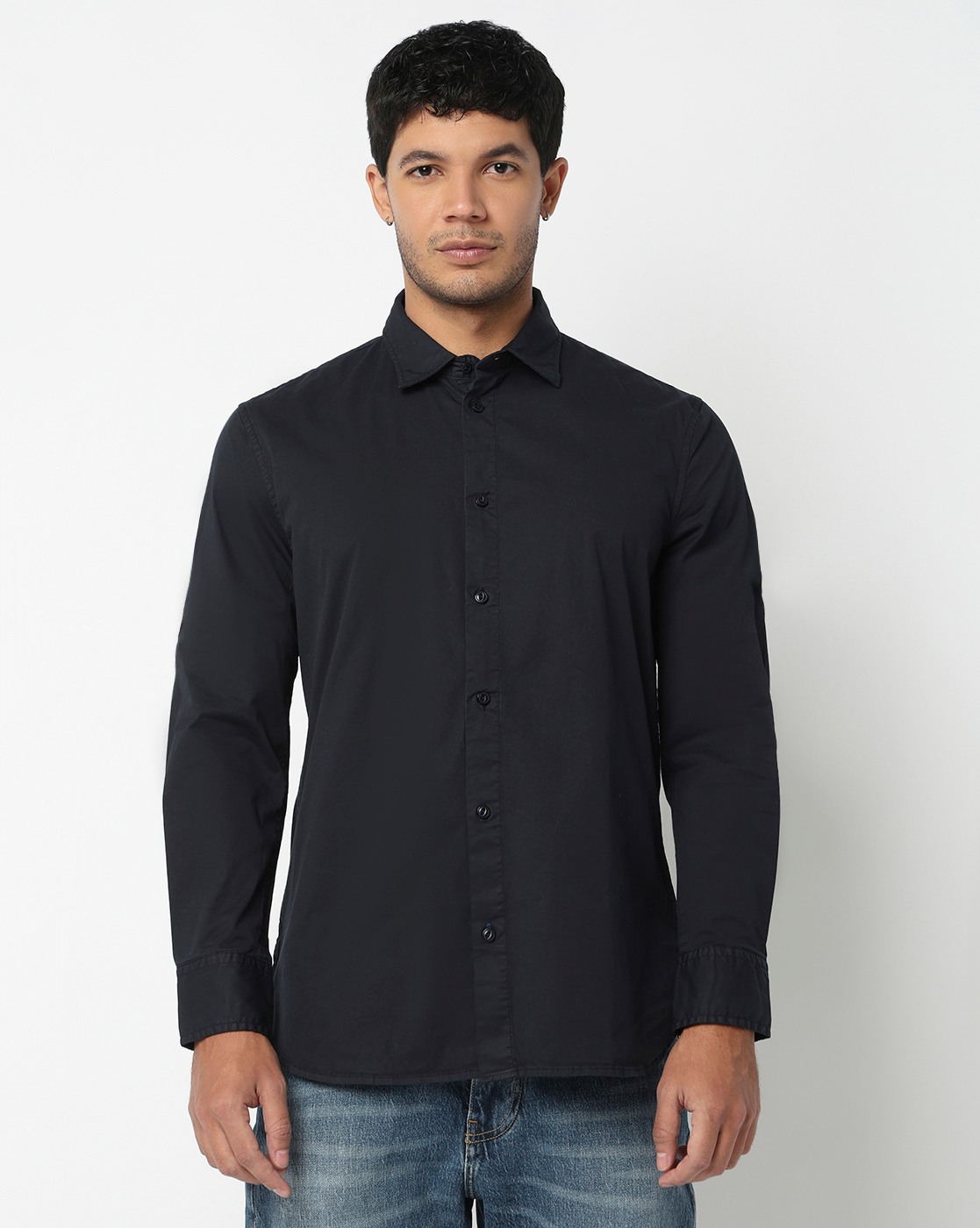 GAS | Slim Fit Shirt with Signature Branding