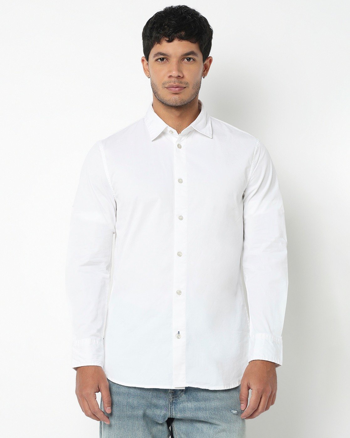 GAS | Slim Fit Shirt with Signature Branding