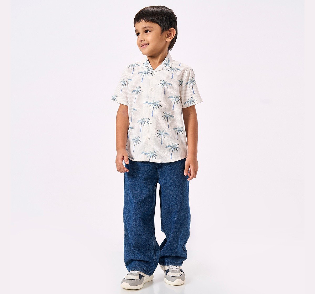 Ed-A-Mamma Kids Boys Shirt  Multi