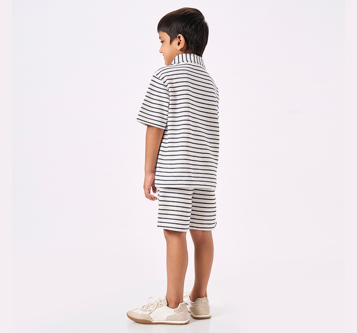 Ed-A-Mamma Kids Boys Co-Ordinate Set Offwhite