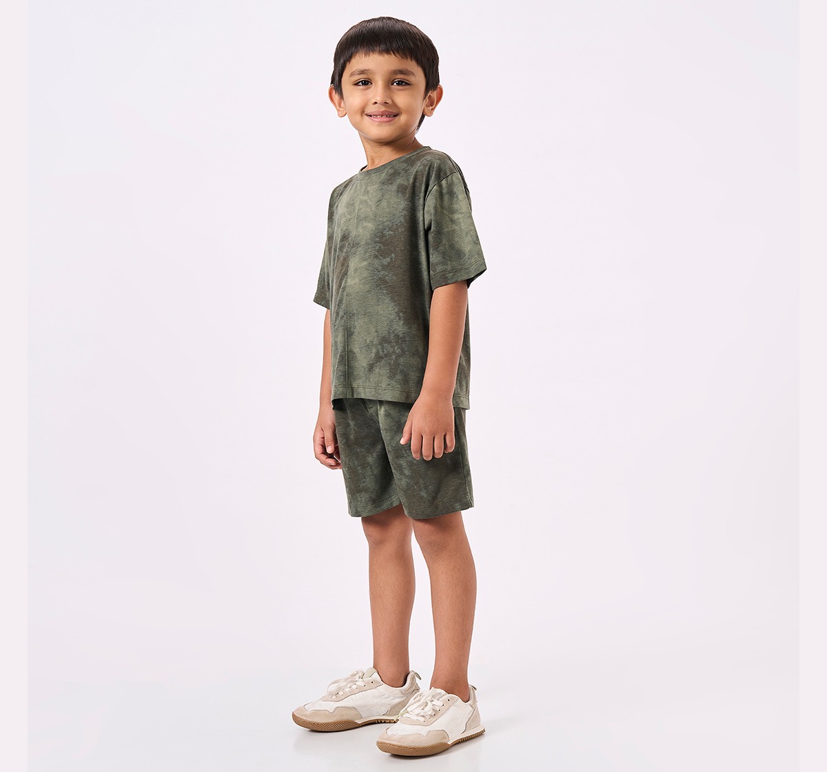 Ed-A-Mamma Kids Boys Co-Ordinate Set Olive