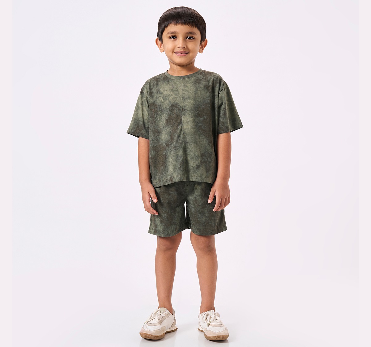 Ed-A-Mamma Kids Boys Co-Ordinate Set Olive