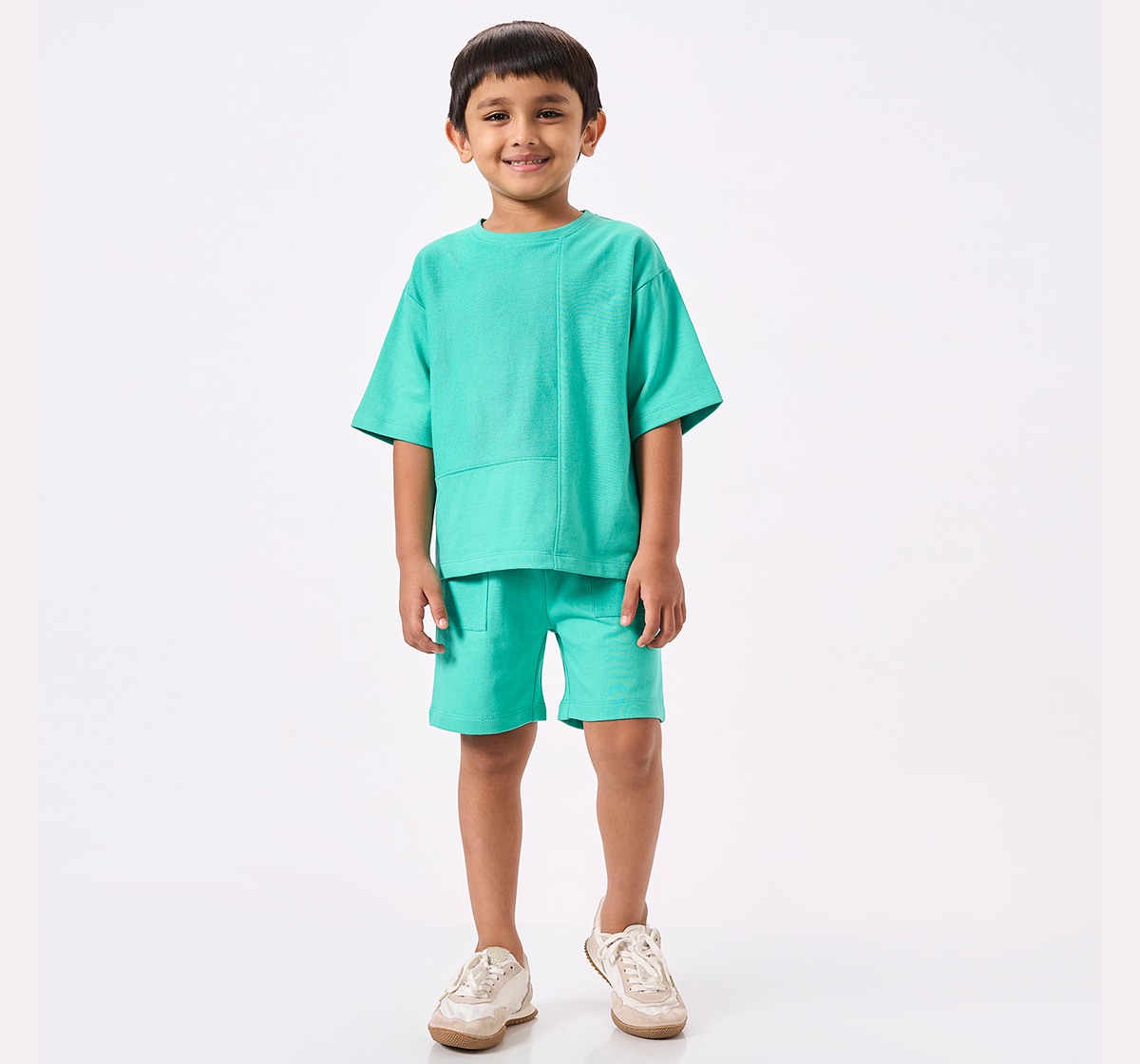 Ed-A-Mamma Kids Boys  Co-Ordinate Set Sea Green