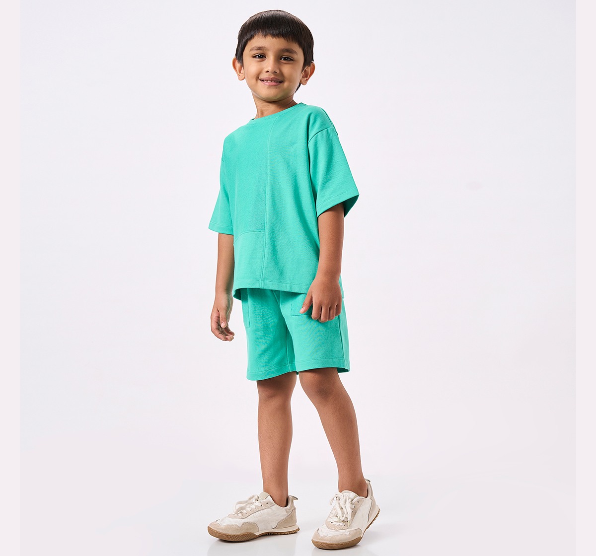Ed-A-Mamma Kids Boys  Co-Ordinate Set Sea Green