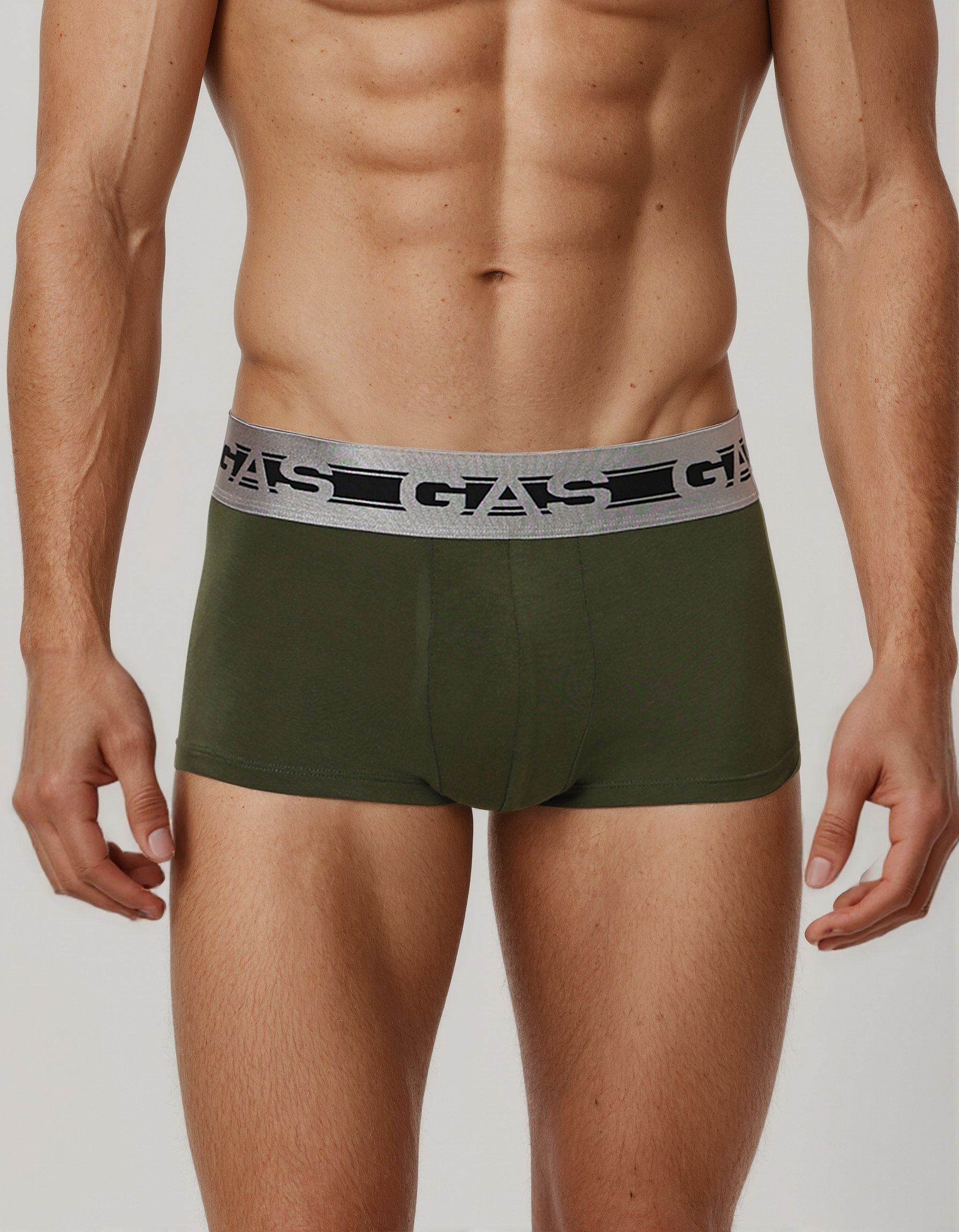 GAS | Solid Green Modal Blend Trunk