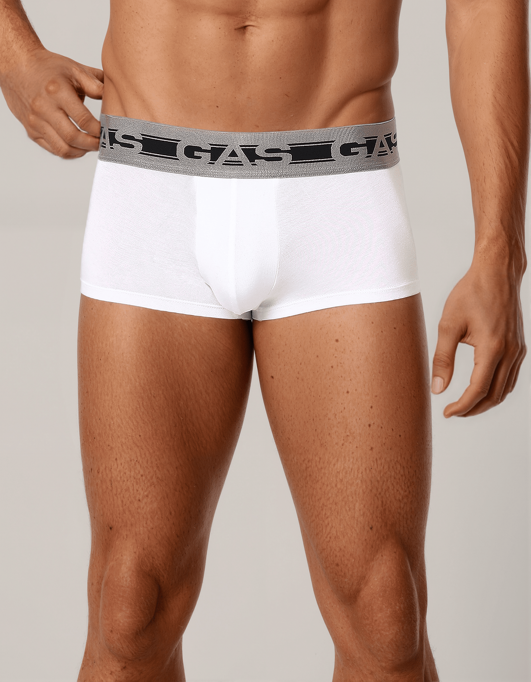GAS | Solid White Modal Blend Trunk