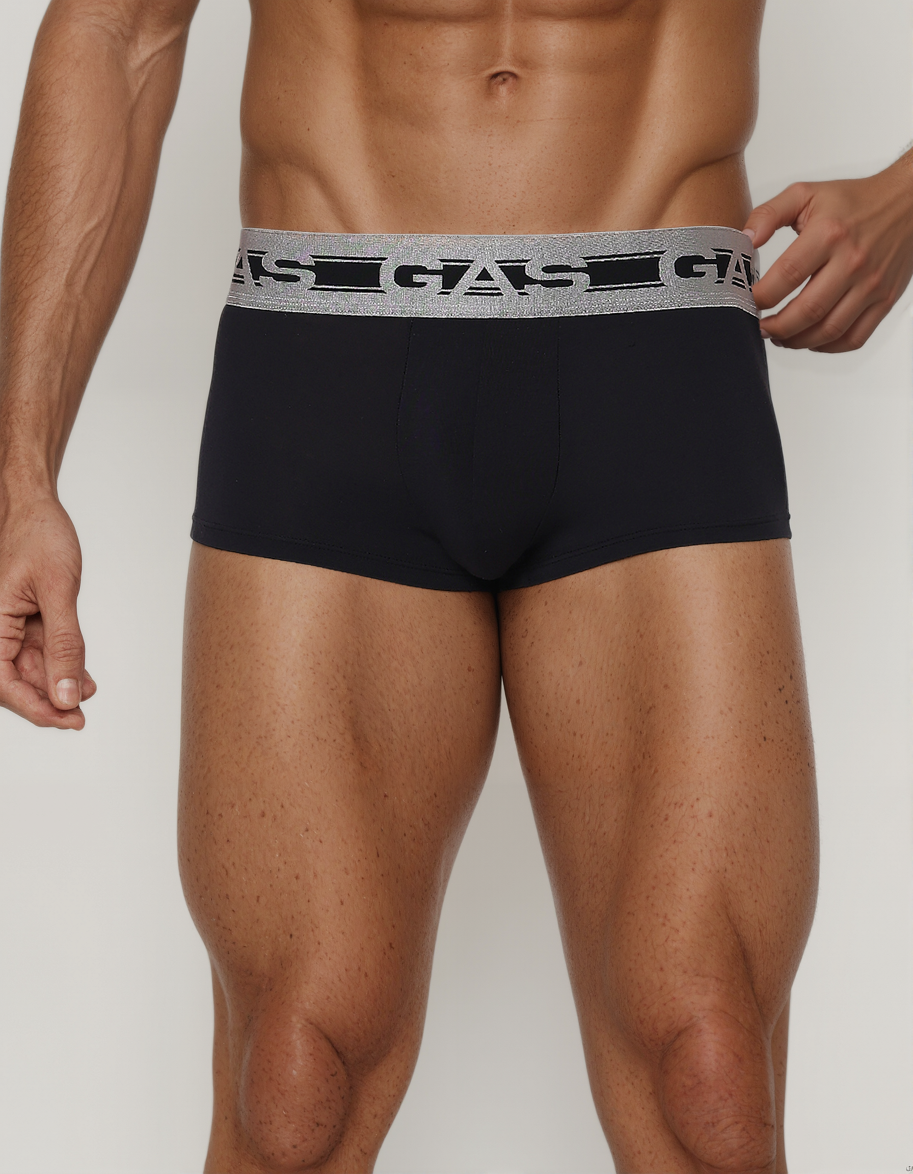 GAS | Solid Black Modal Blend Trunk