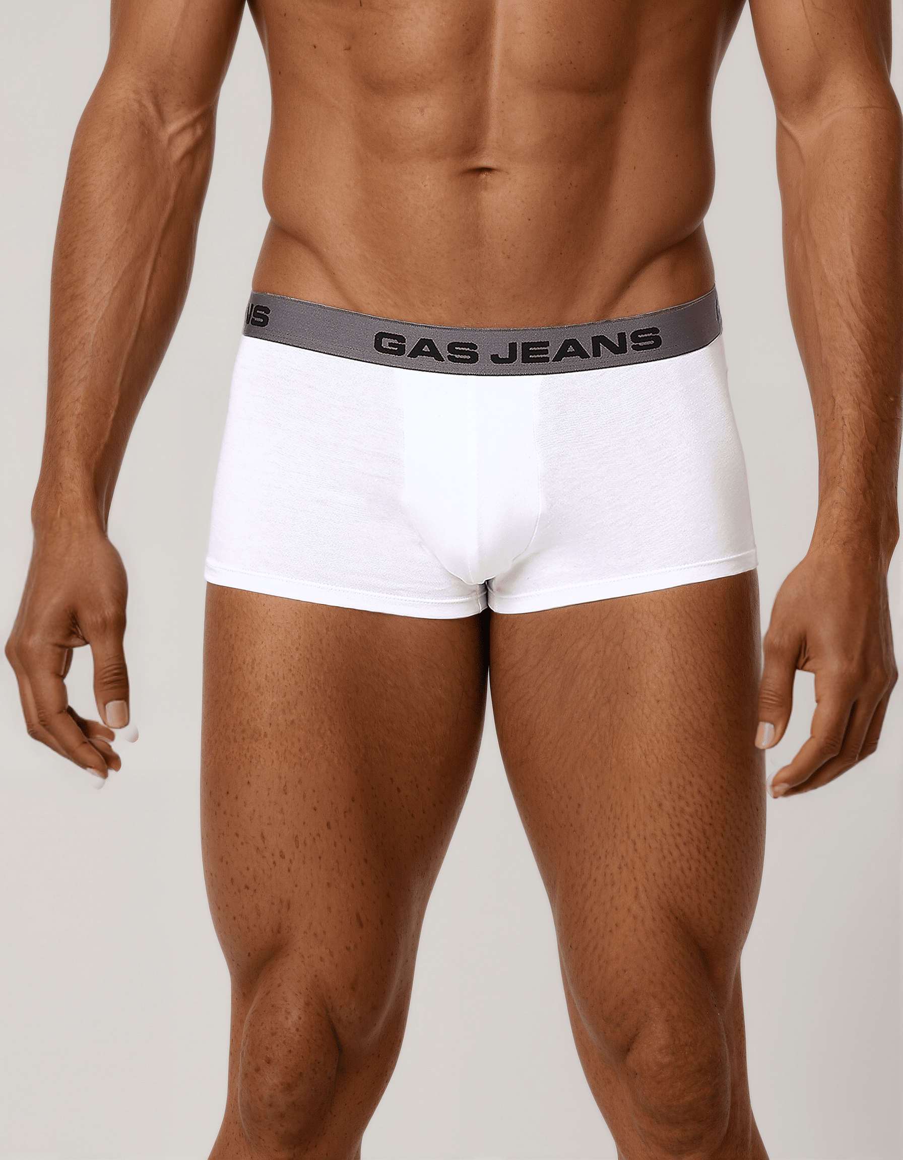 GAS | Solid Blue Cotton Trunk