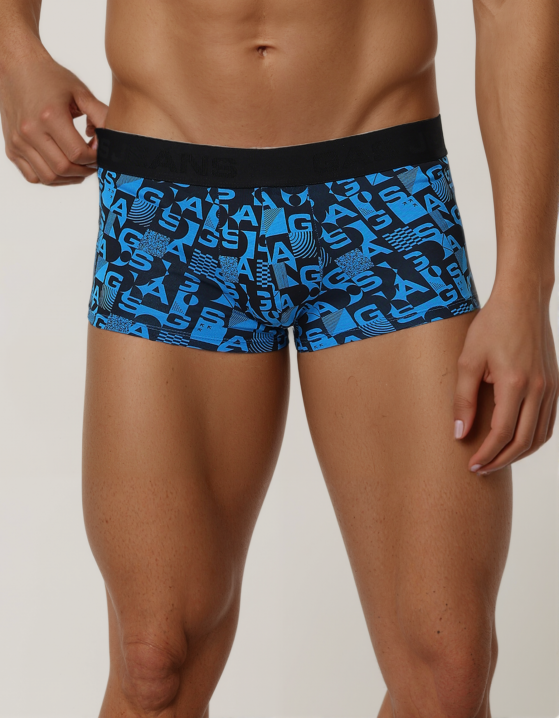 GAS | Blue Printed Cotton Trunk
