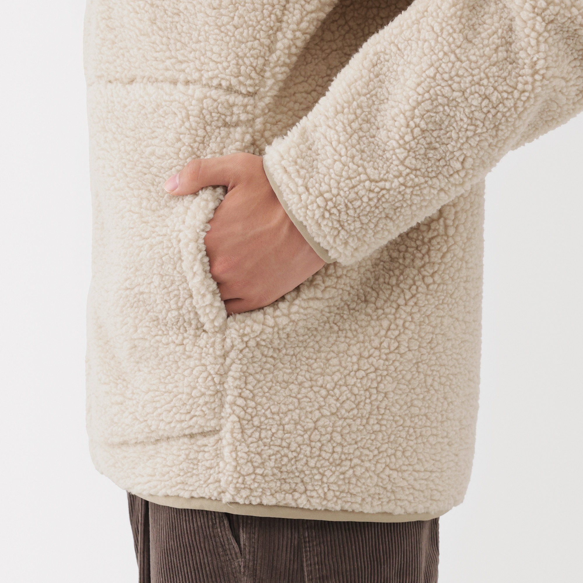 M's Boa fleece jacket