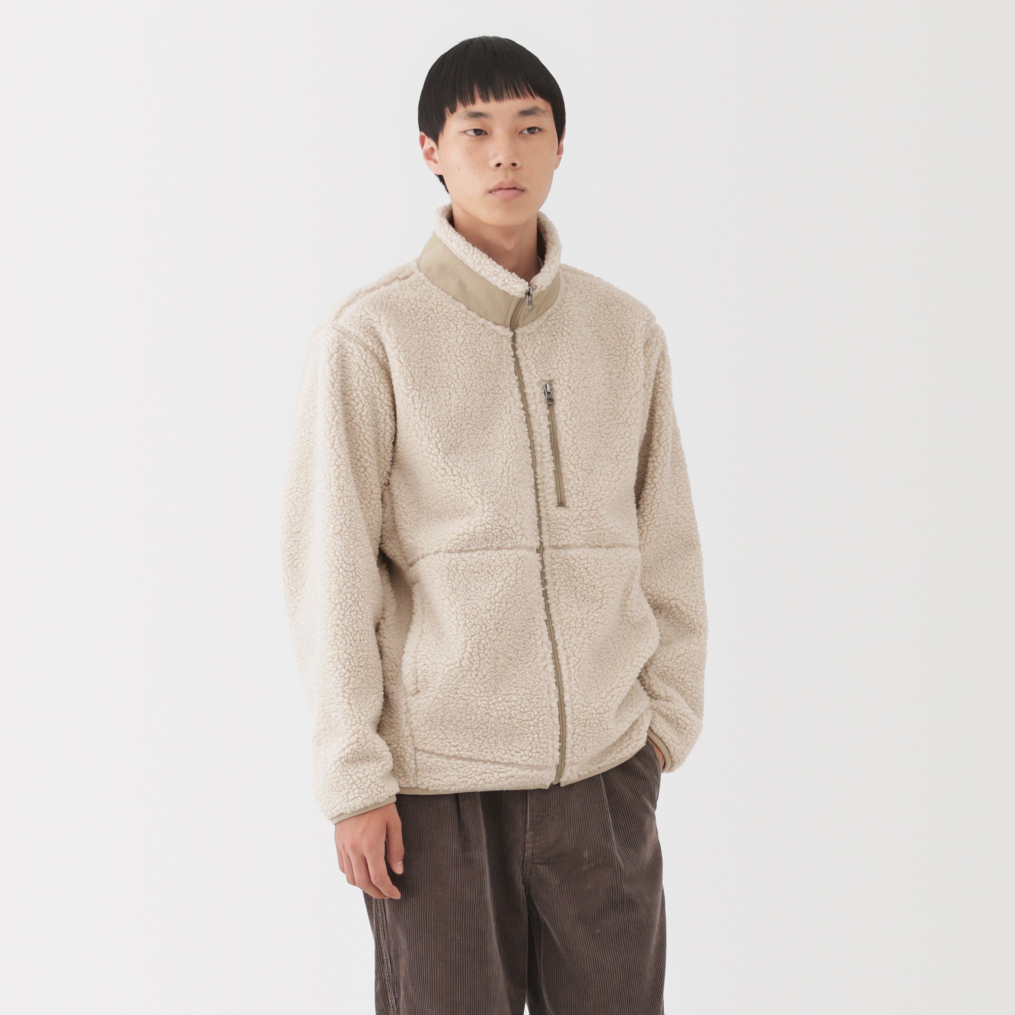 M's Boa fleece jacket