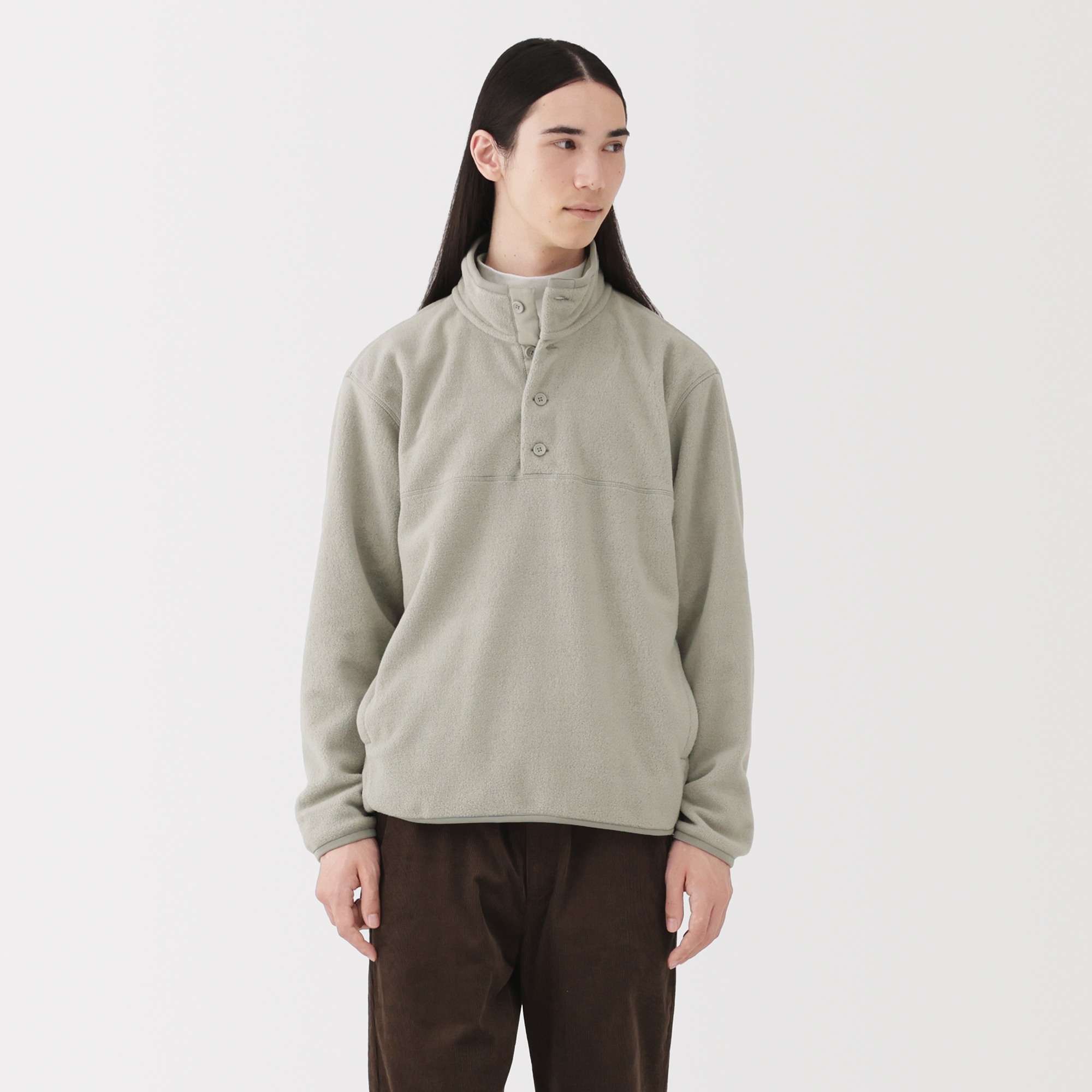 M's Recyclable fleece pullover