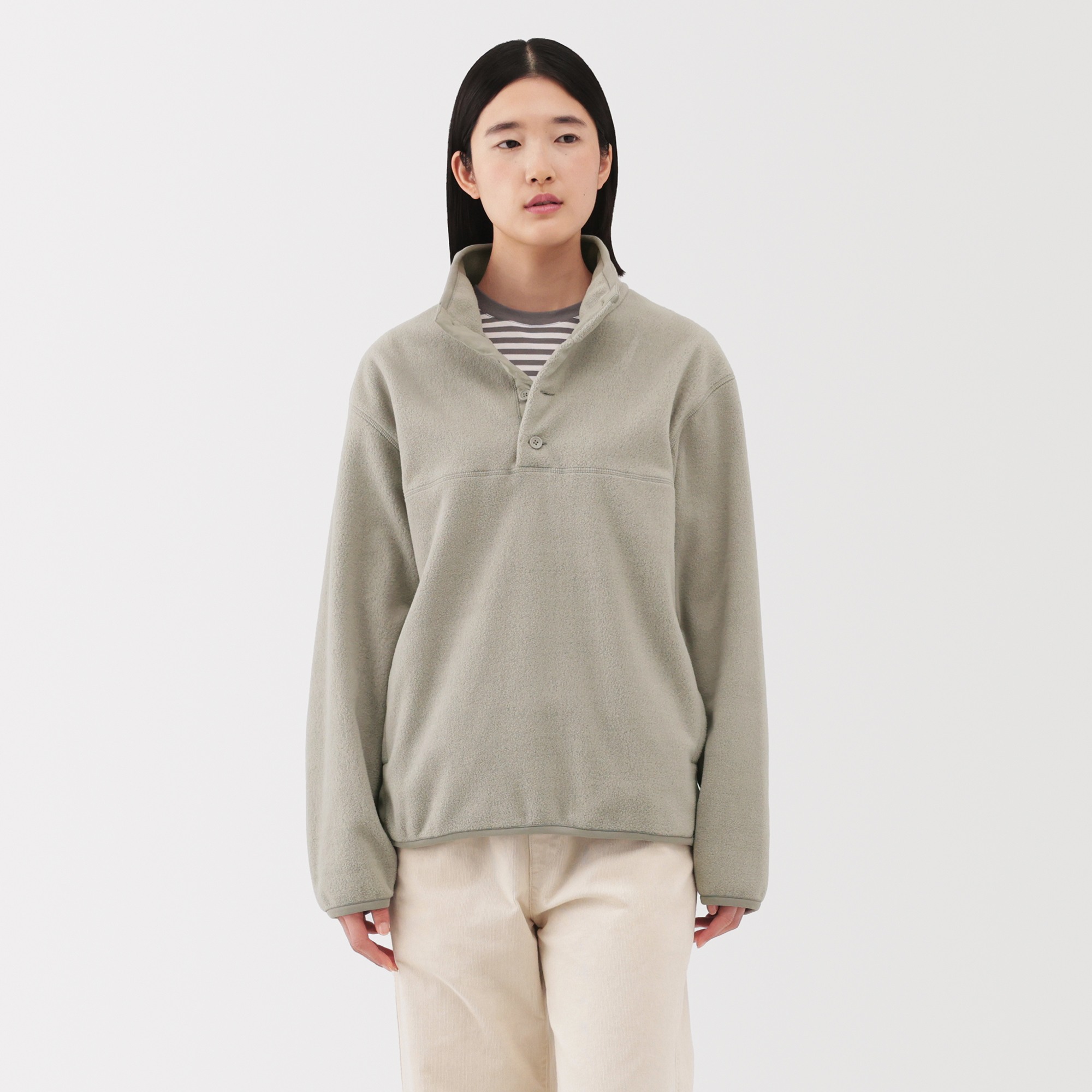 M's Recyclable fleece pullover