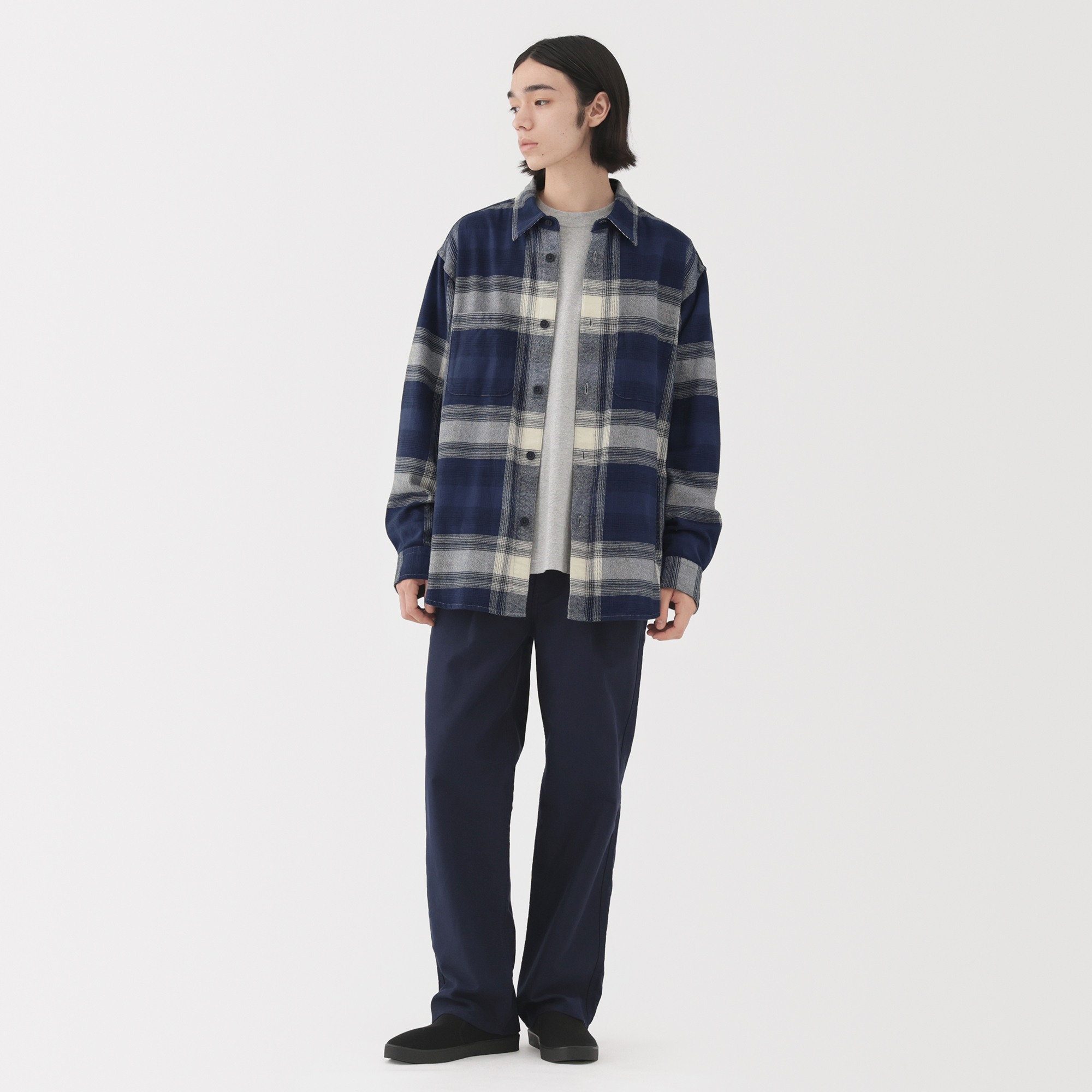 M's Flannel shirt jacket