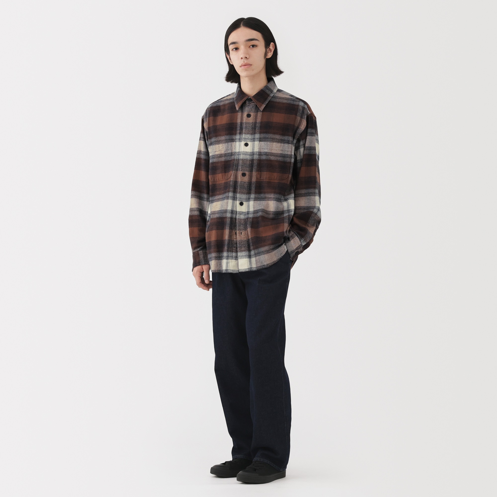 M's Flannel shirt jacket