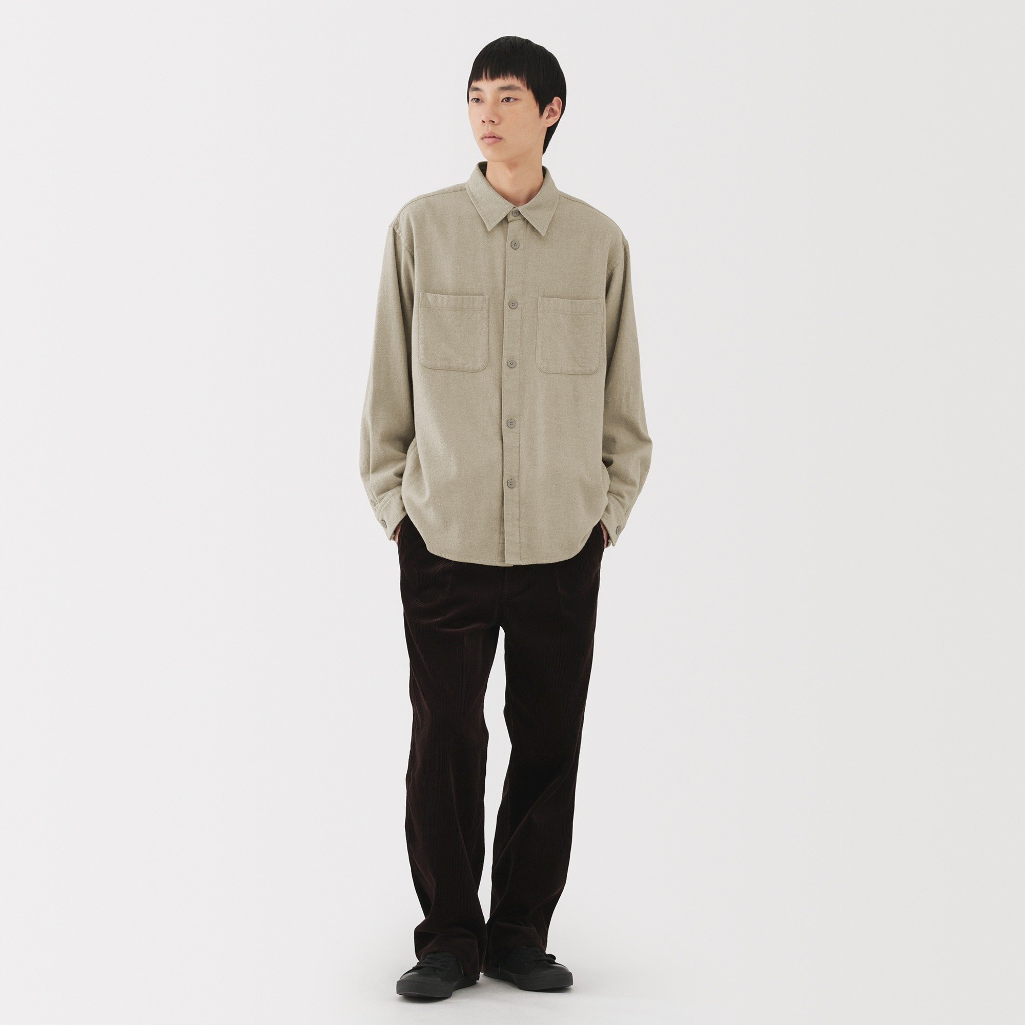 M's Flannel shirt jacket
