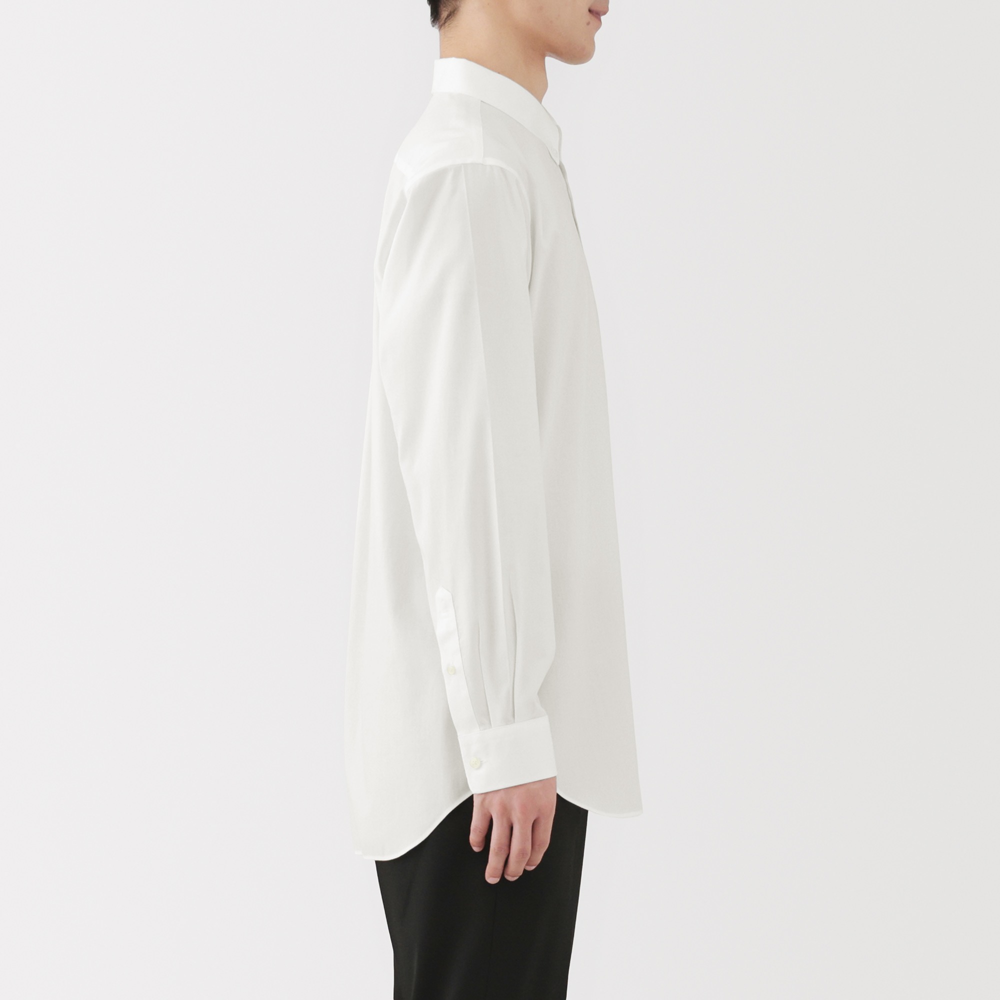 M's Non-Iron button down collar L/Slv shirt