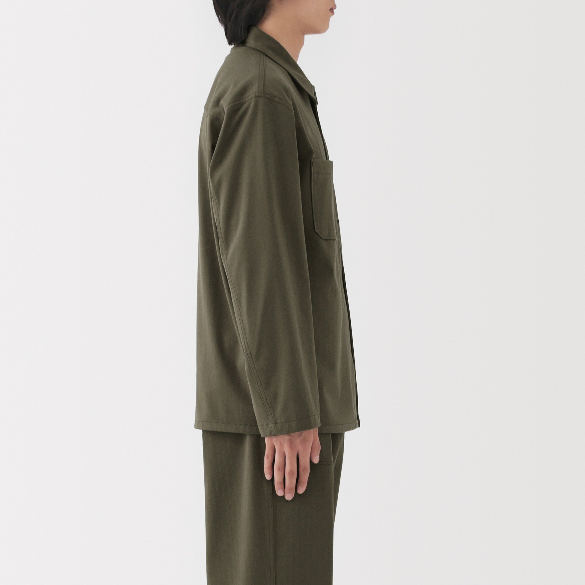M's 2way stretch herringbone jacket(OS)