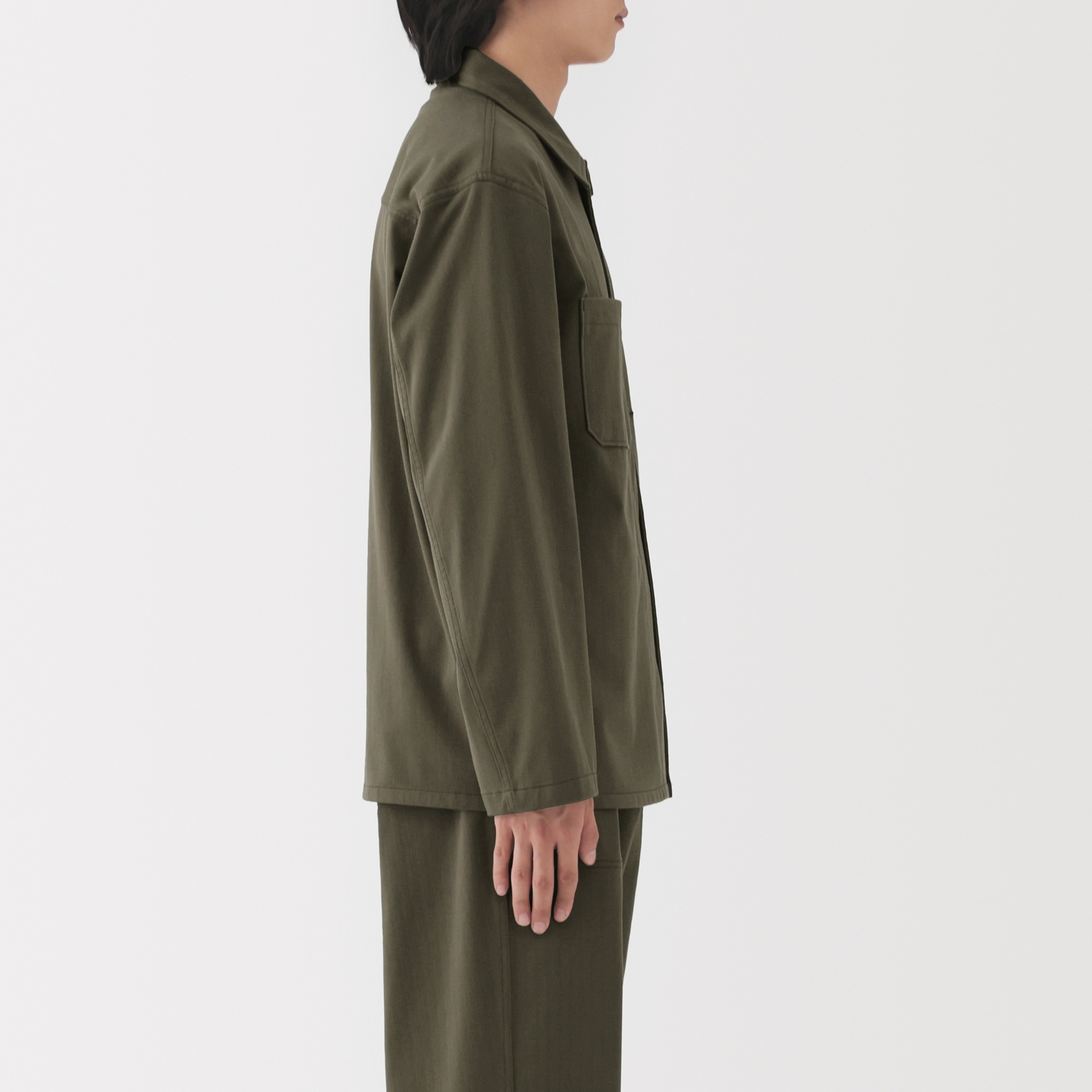 M's 2way stretch herringbone jacket(OS)
