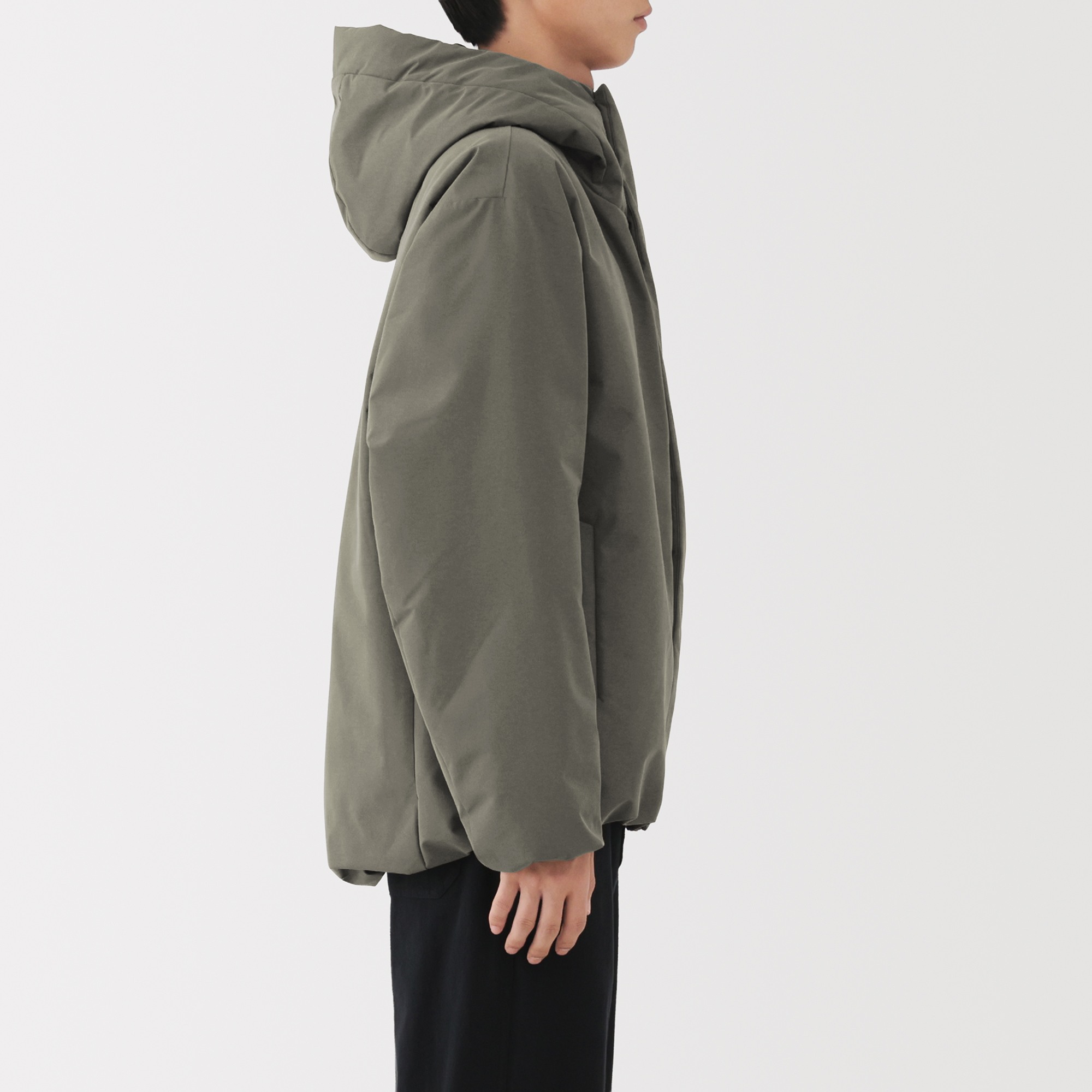 M's padded hooded jacket