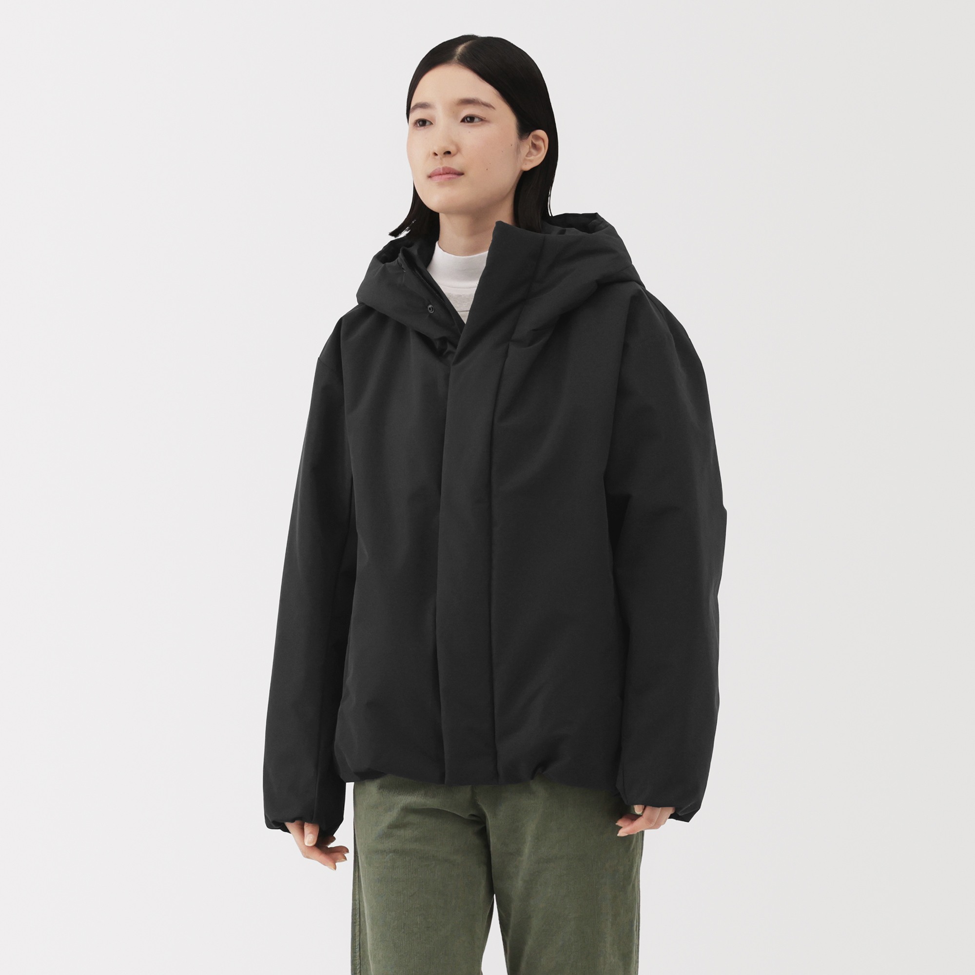 M's padded hooded jacket