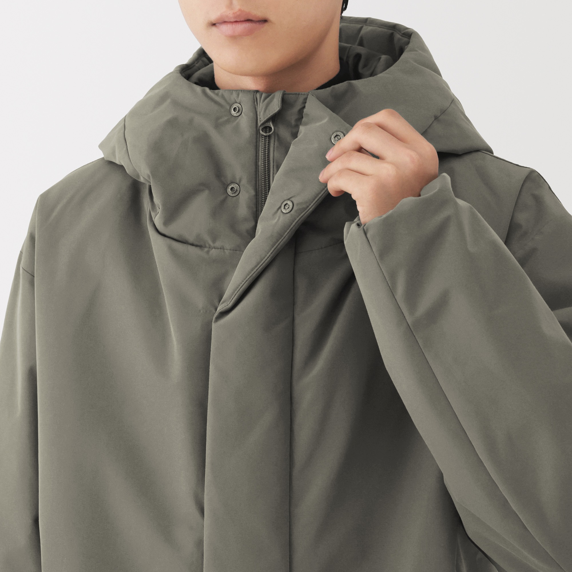 M's padded hooded jacket